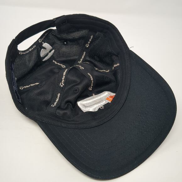 TaylorMade 1R Baseball Cap Black One Size Adjustable Embroidered Polyester - Picture 7 of 9